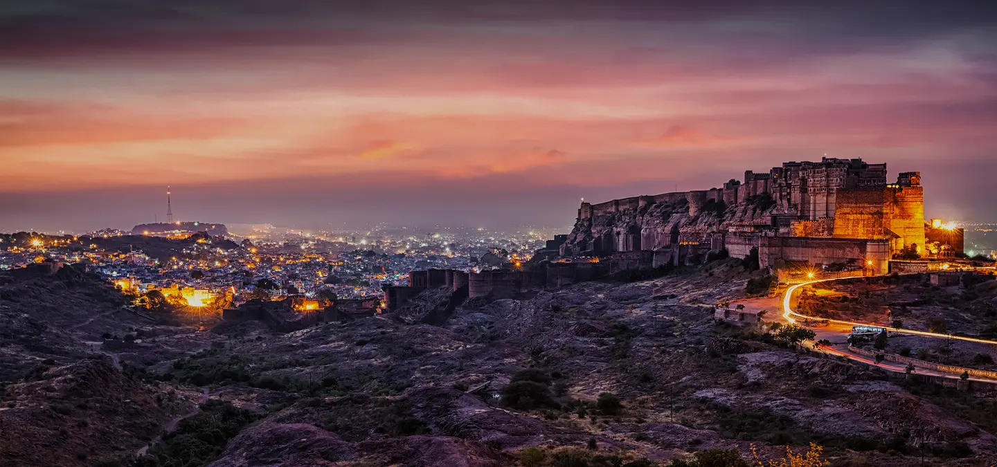 Jodhpur city view from Mehrangarh